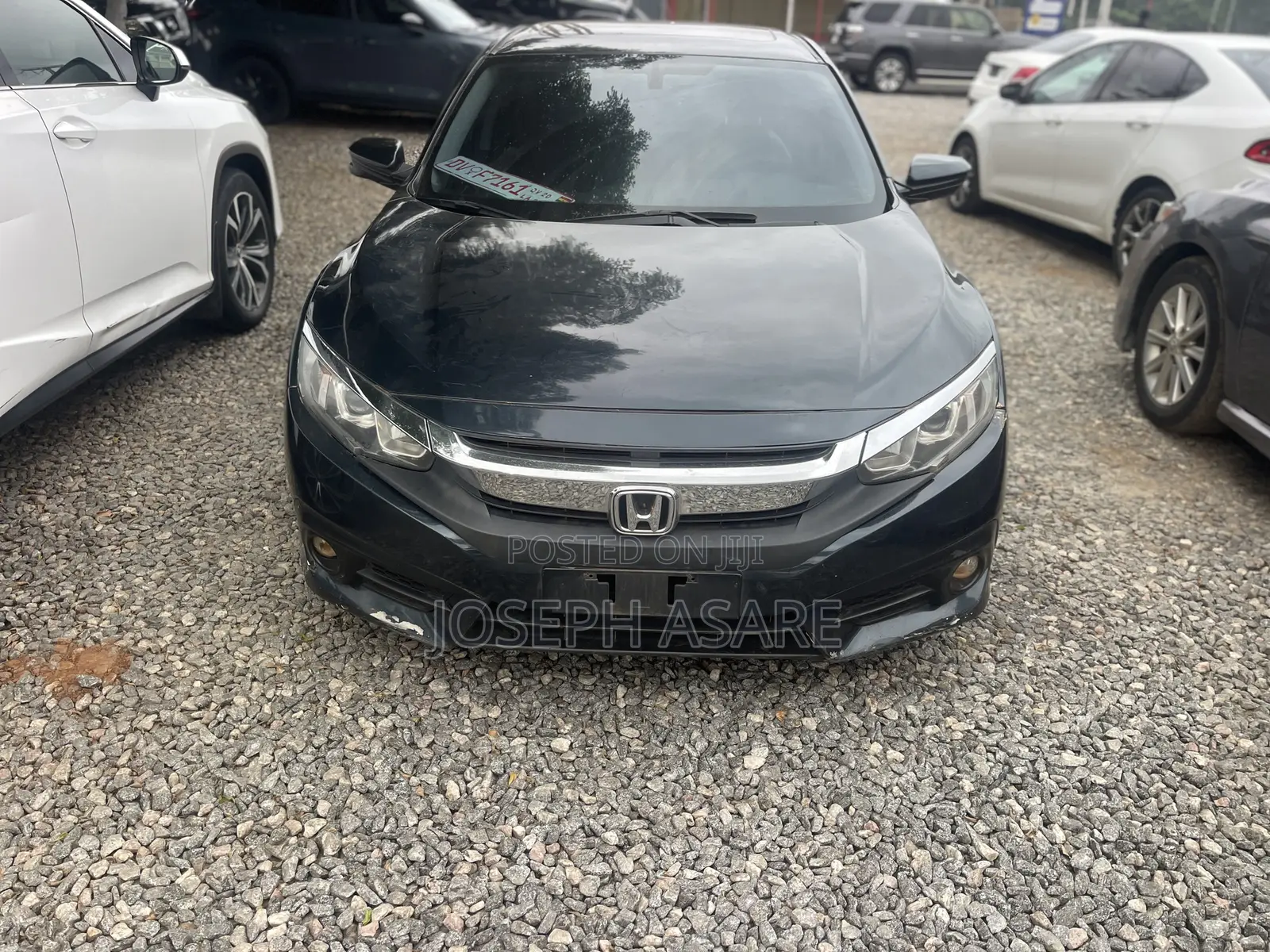 Honda Civic EX-L Sedan 2018 Gray