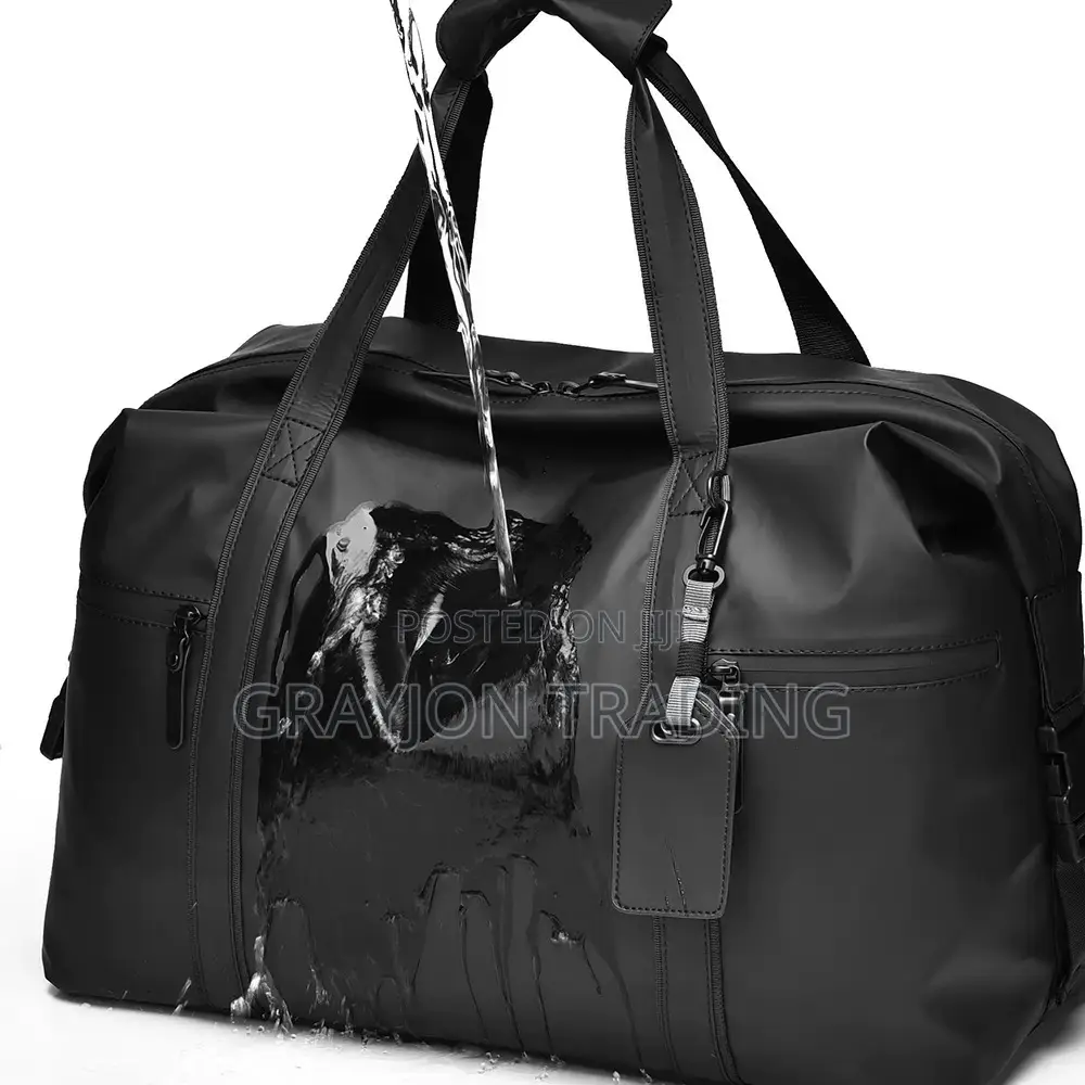 Duffel Water/Dust Proof Leather Bag
