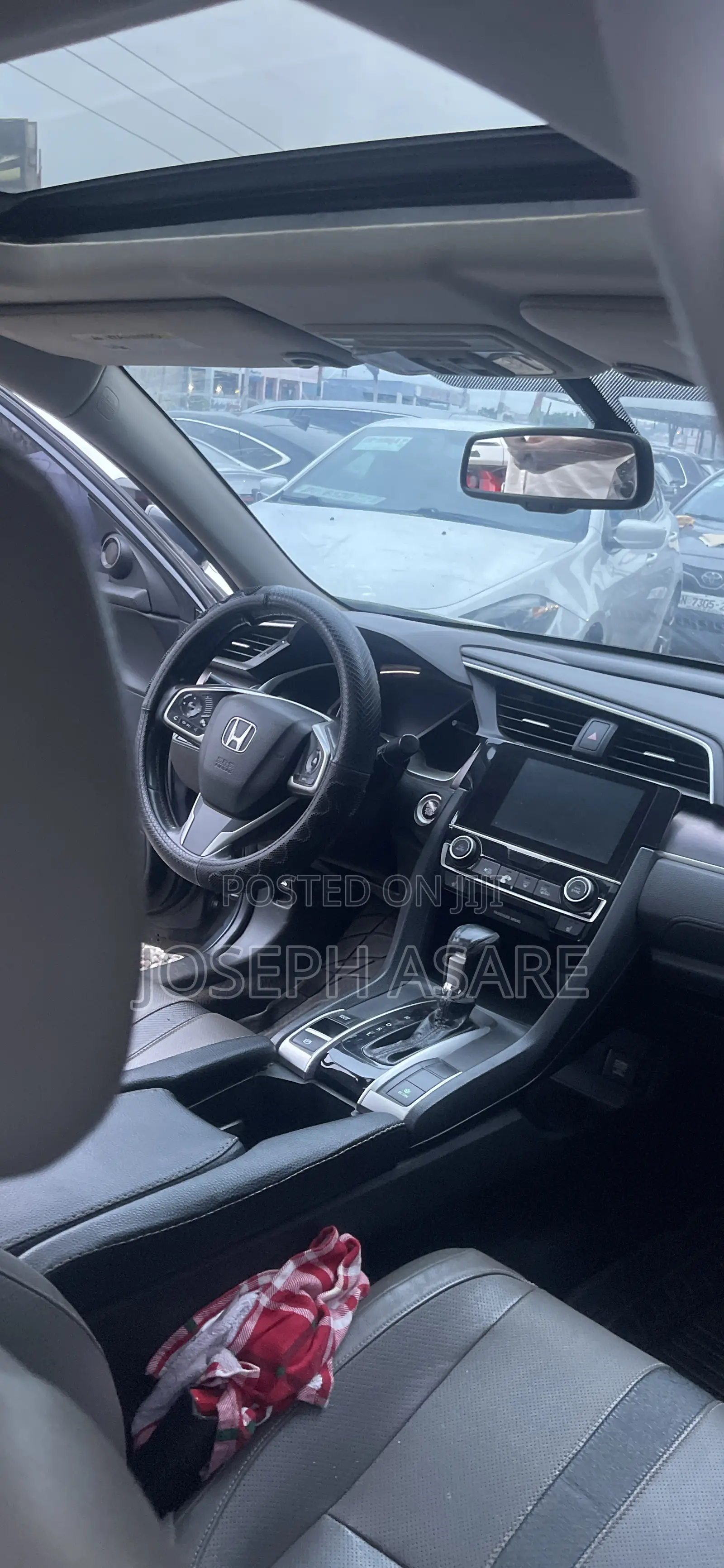 Honda Civic EX-L Sedan 2018 Gray