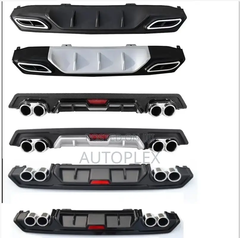 Honda Civic 10th Sedan Side Bumper Diffuser Lip for Exhaust Pipe Kit