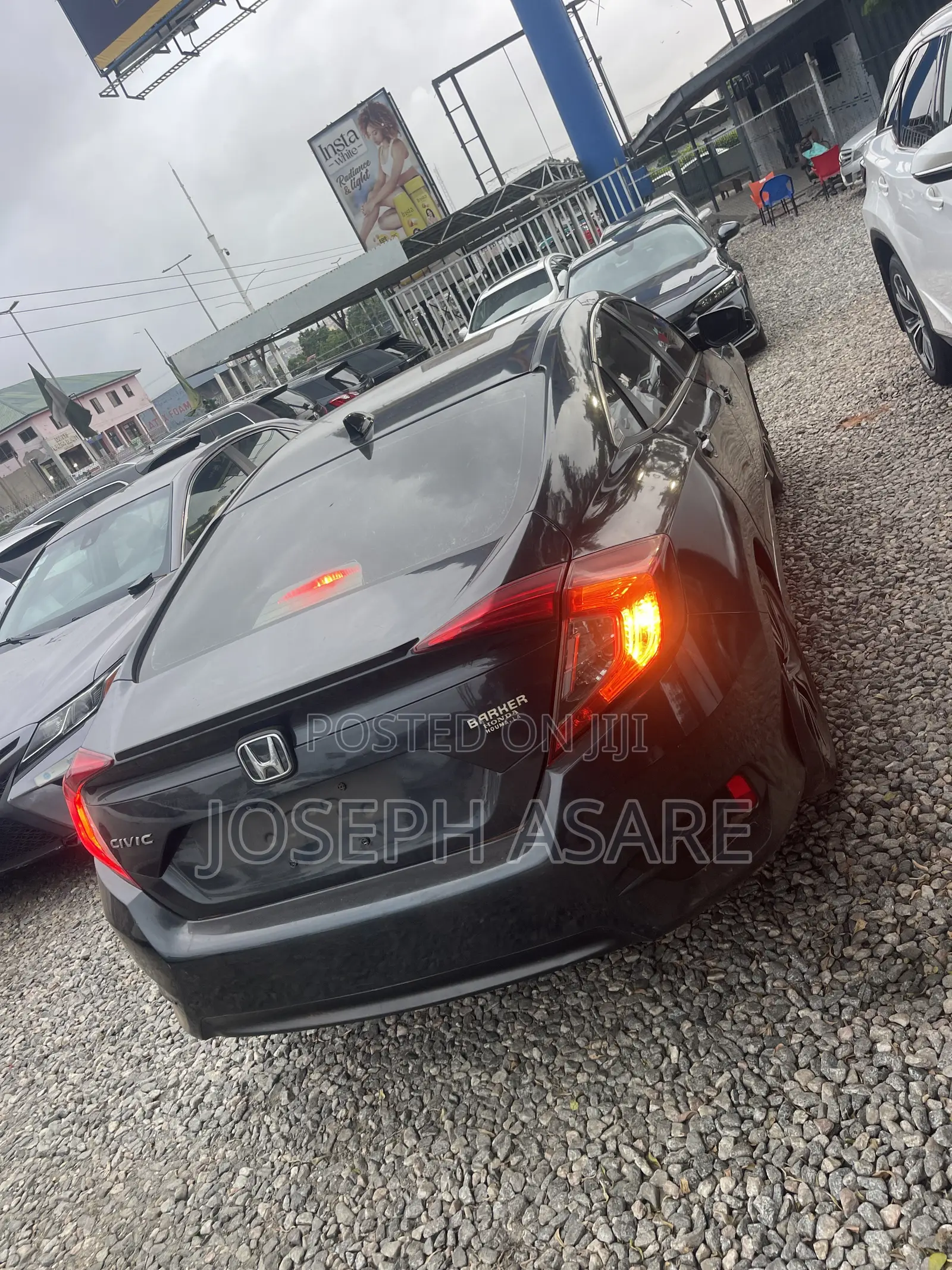 Honda Civic EX-L Sedan 2018 Gray