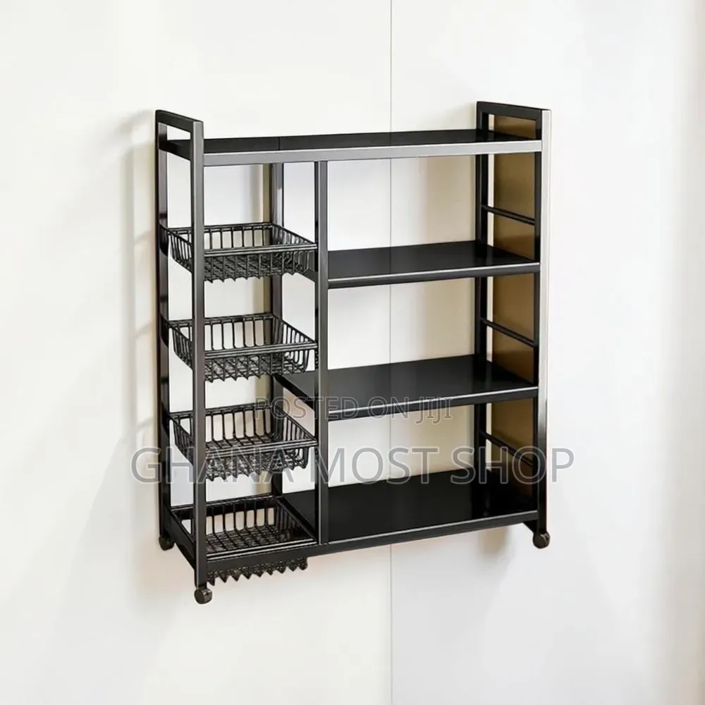 4-Tier Heavy Duty Metal Rack Storage