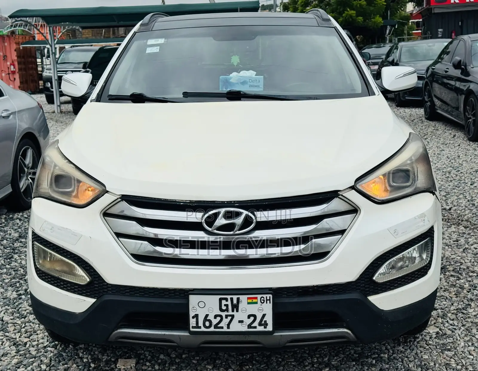 Hyundai Santa Fe 2015 White