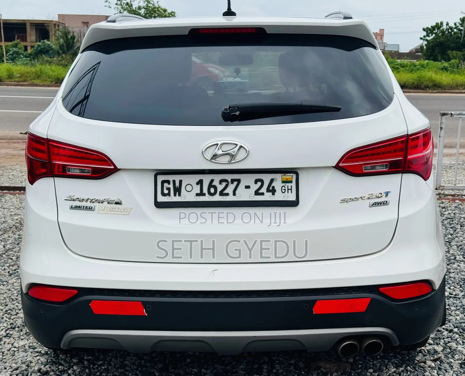 Hyundai Santa Fe 2015 White