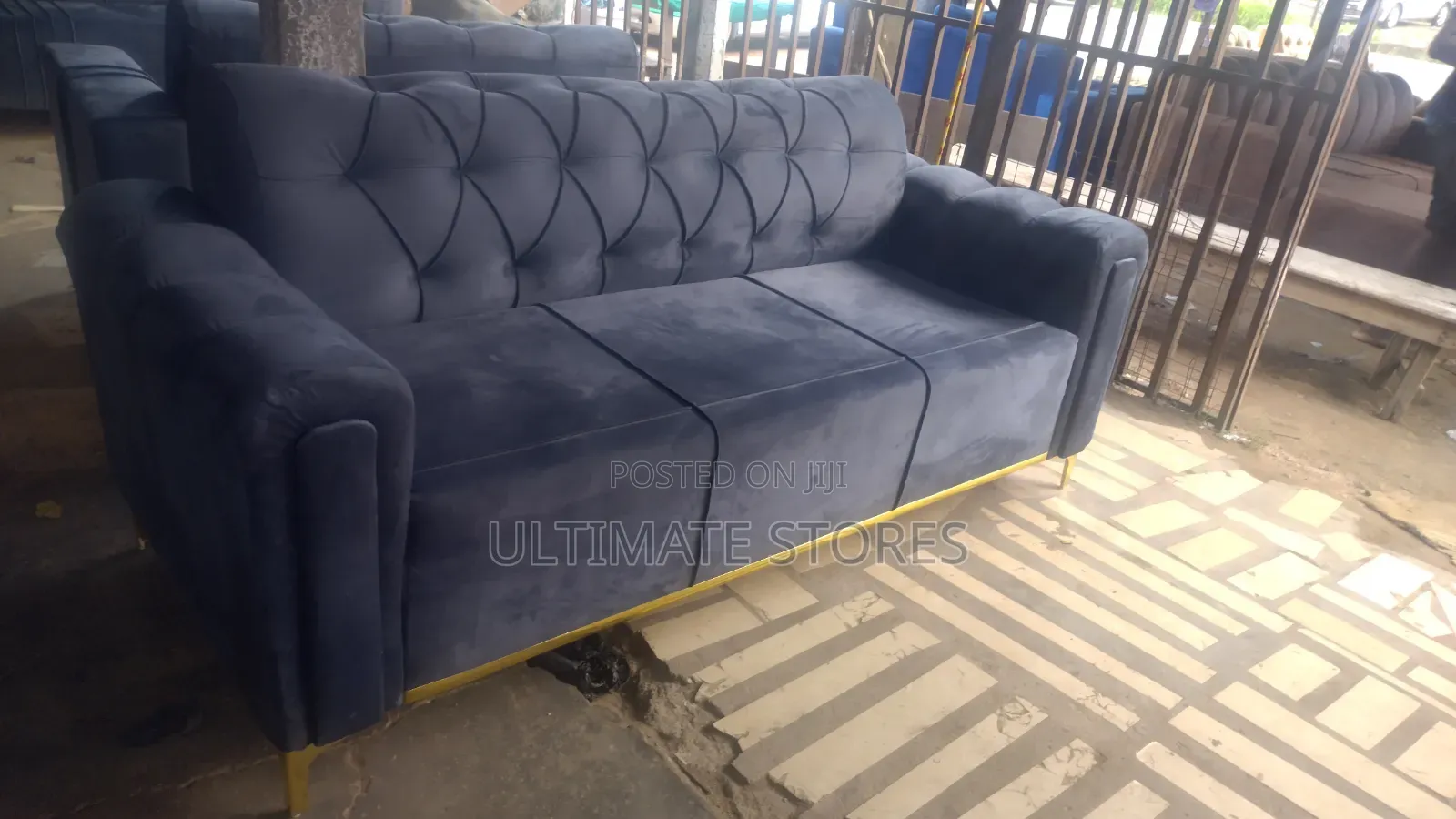 Quality 3-in-1 Suede Sofa