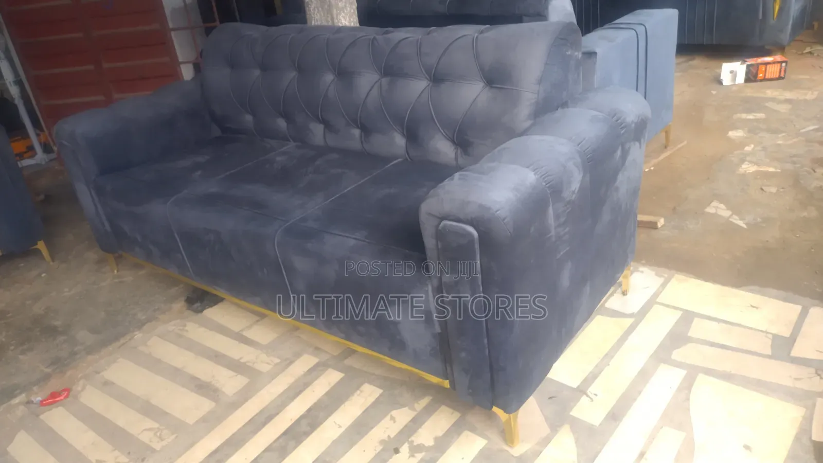 Quality 3-in-1 Suede Sofa