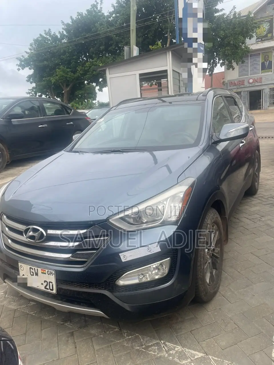 Hyundai Santa Fe 2014 Gray