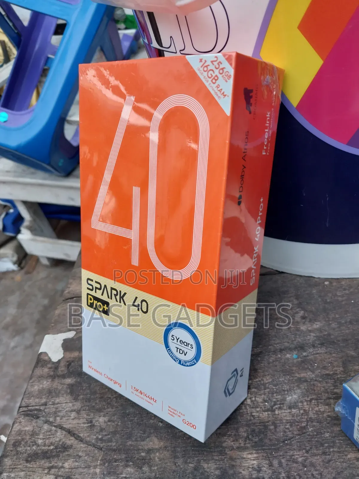 New Tecno Spark 40 Pro+ 256 GB Silver