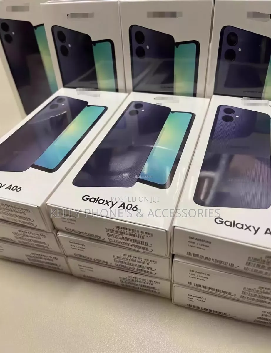 New Samsung Galaxy A06 64 GB Black