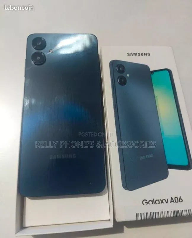 New Samsung Galaxy A06 64 GB Black