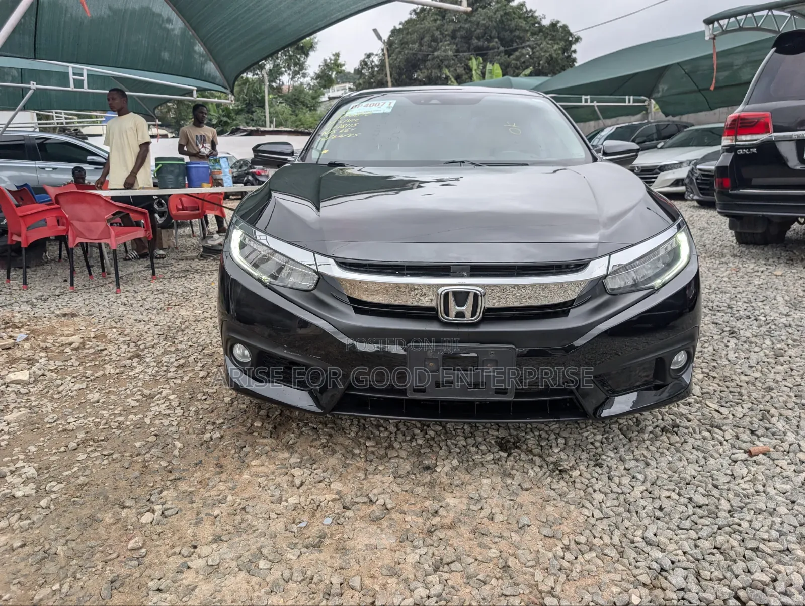 Honda Civic Touring 4dr Sedan (1.5L 4cyl) 2017 Black