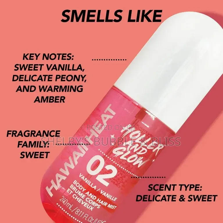 Holler and Glow Hair and Body Mist