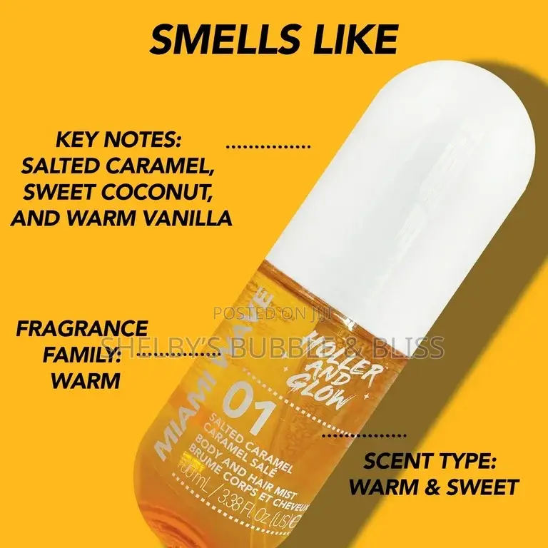 Holler and Glow Hair and Body Mist