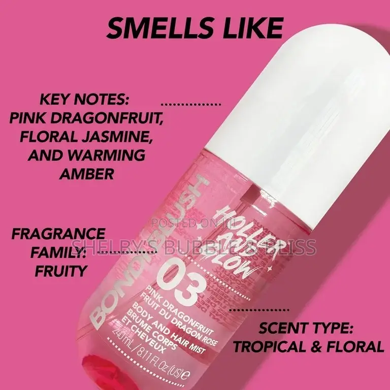 Holler and Glow Hair and Body Mist
