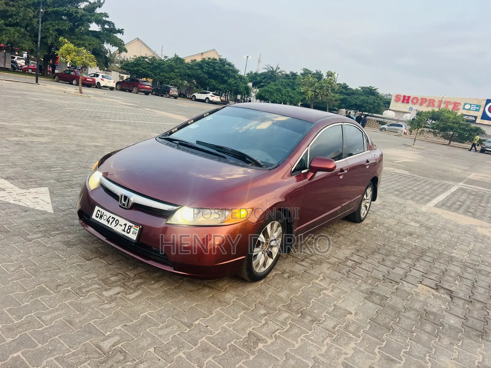 Honda Civic 2009 Red
