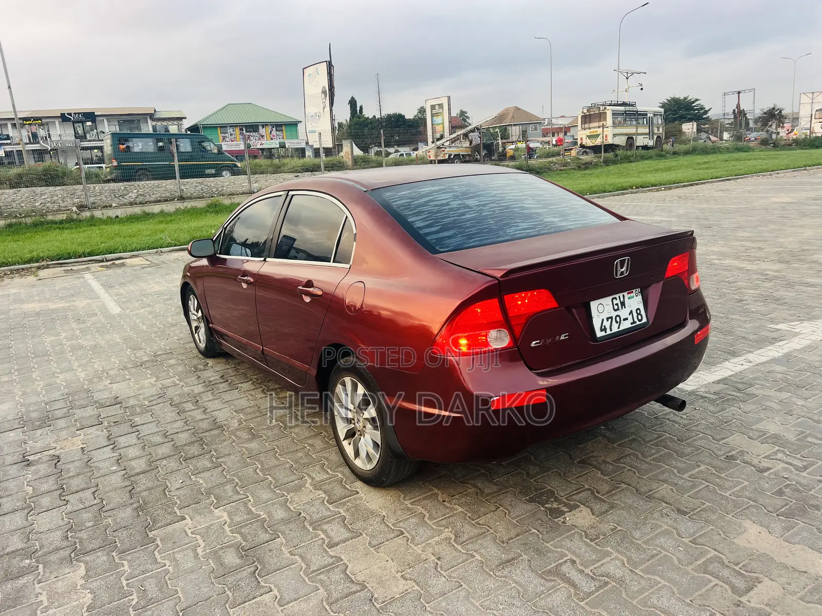 Honda Civic 2009 Red