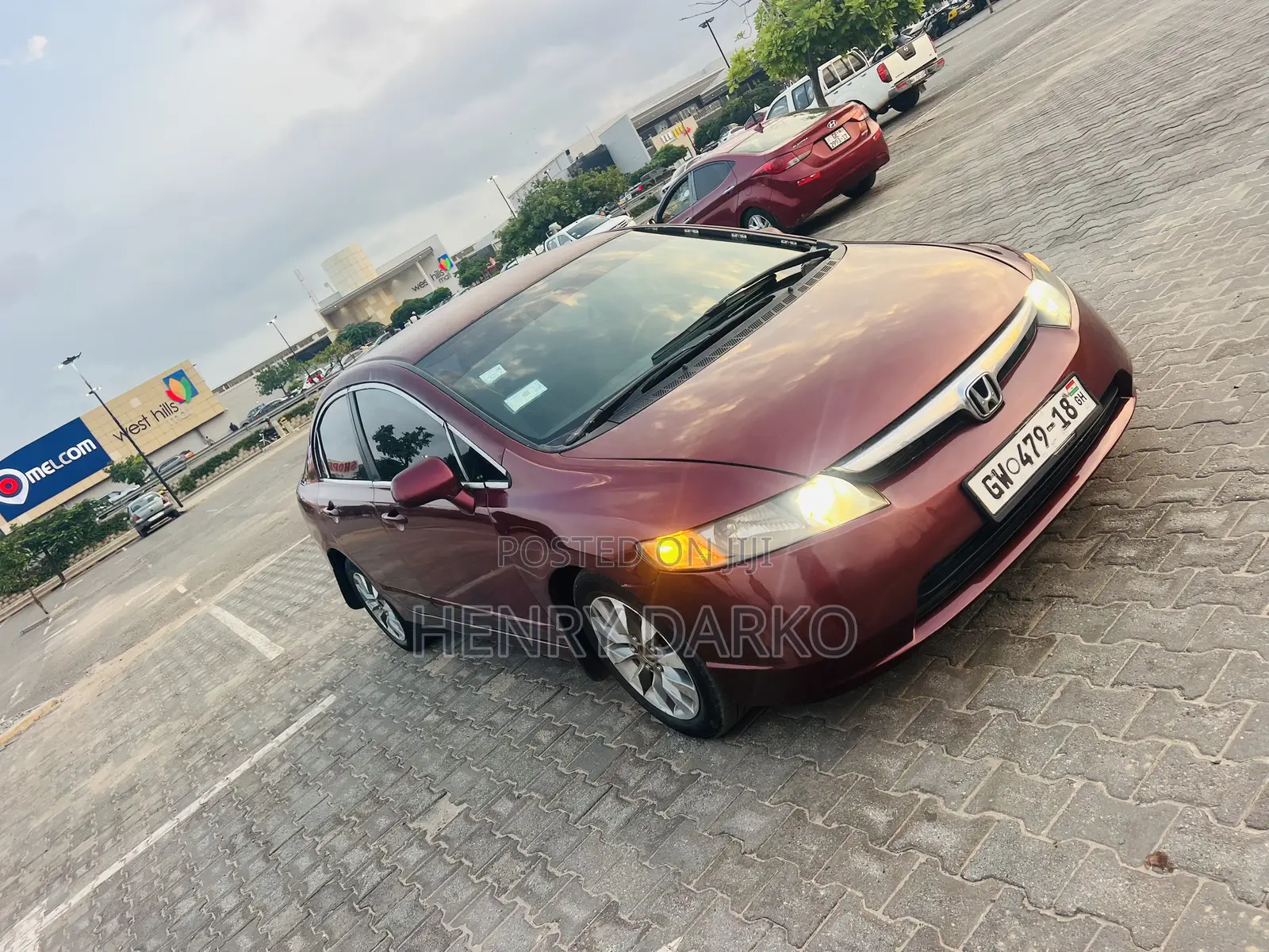 Honda Civic 2009 Red