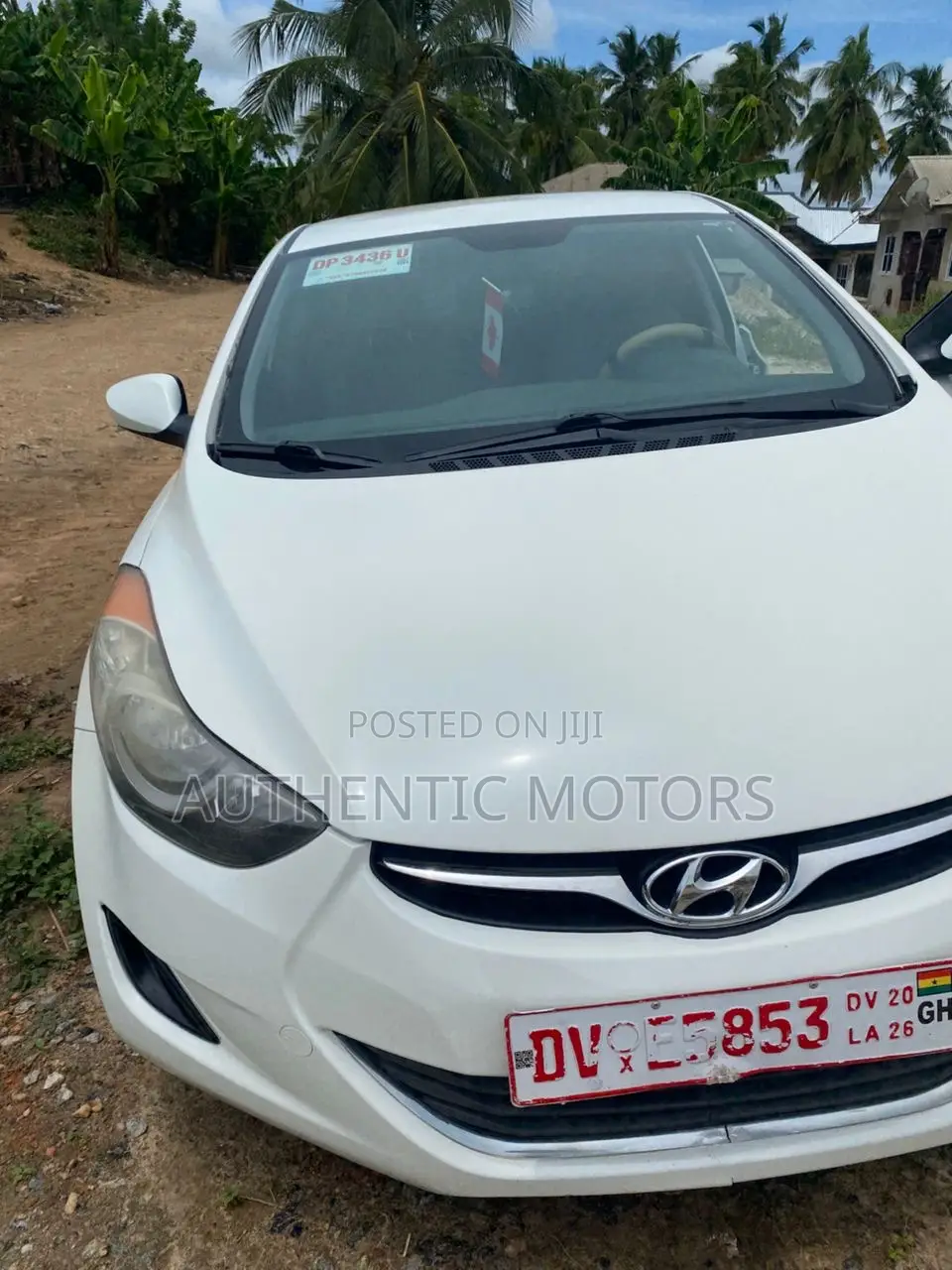 Hyundai Elantra 2013 White