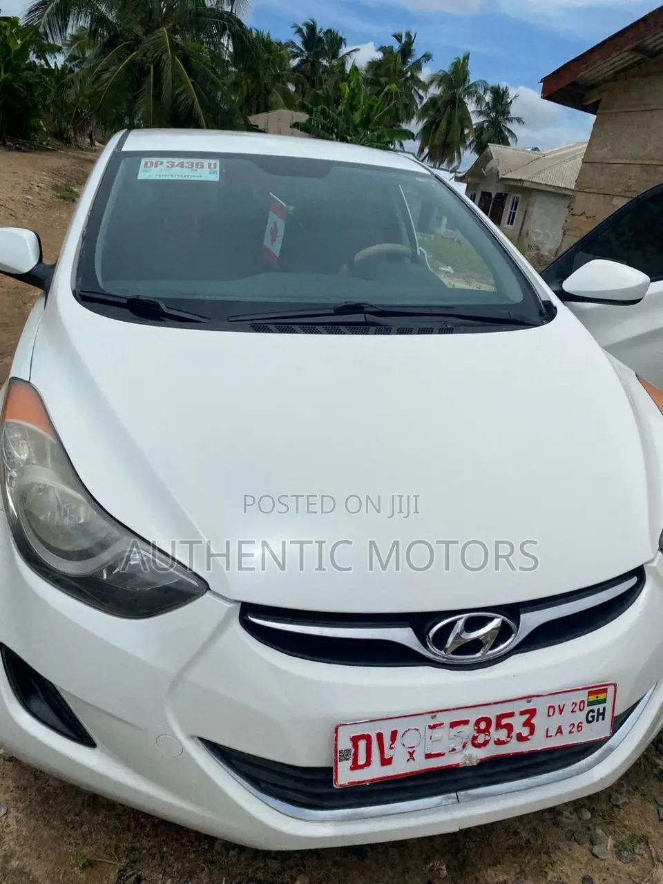 Hyundai Elantra 2013 White