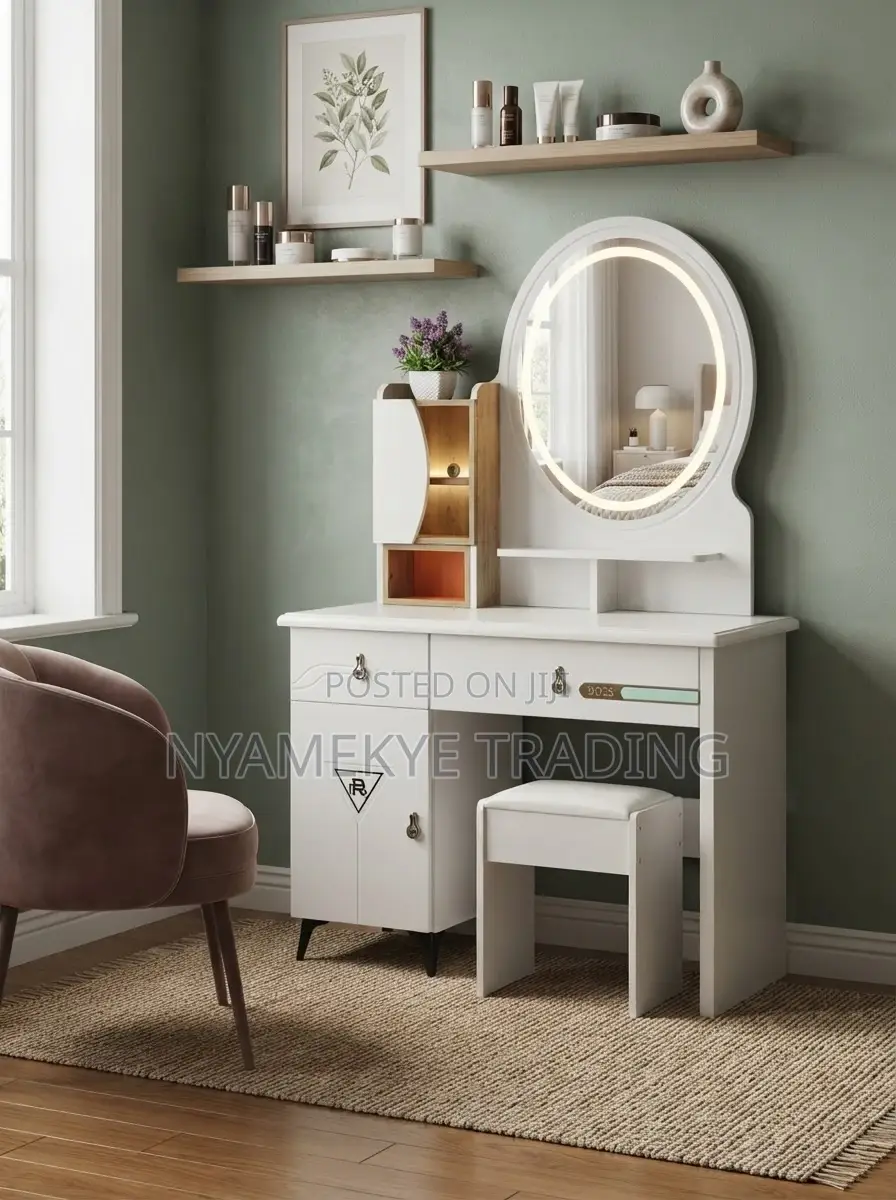 Dressing Table With Mirror