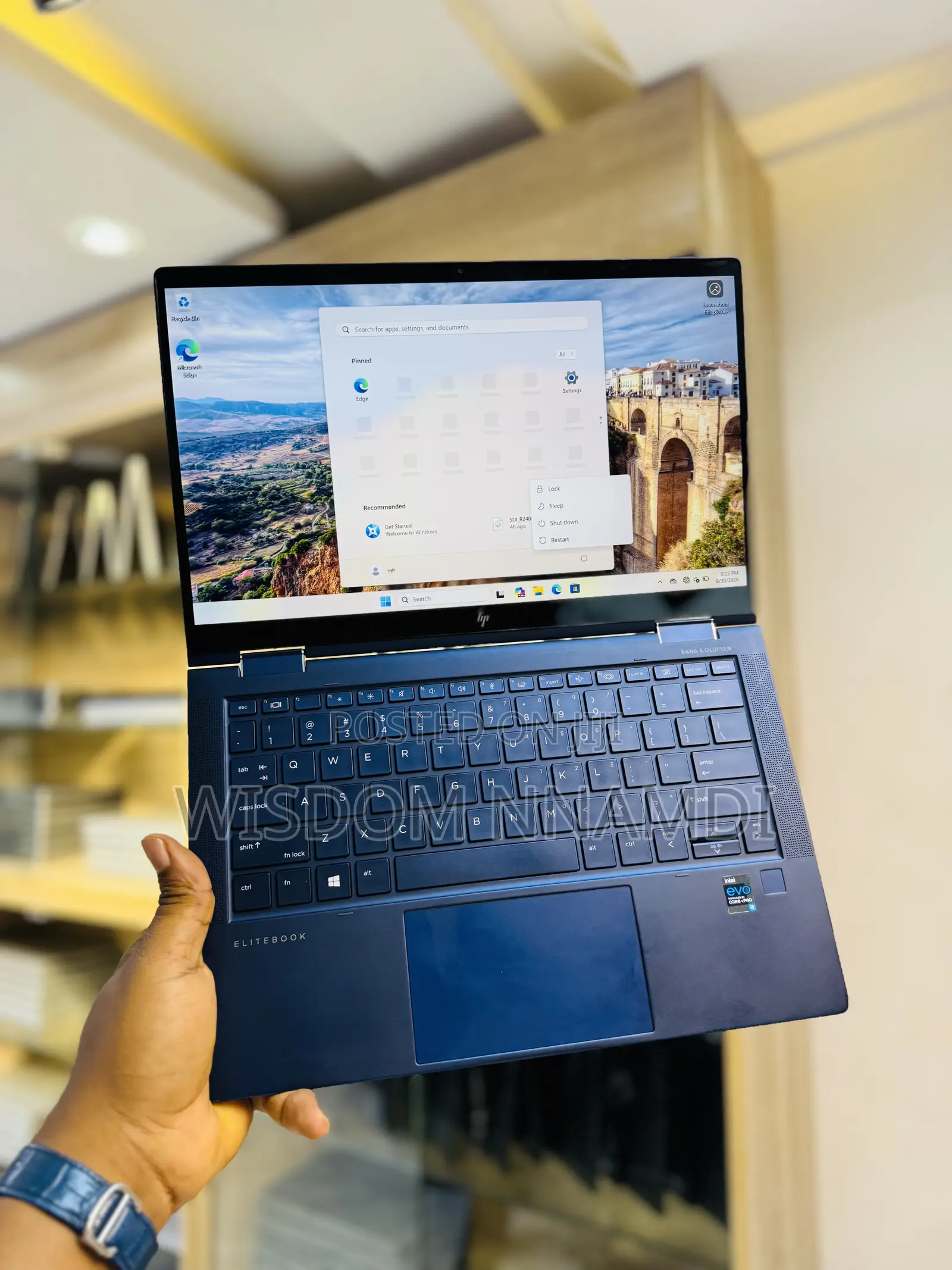 Laptop HP Elite Dragonfly G3 16GB Intel Core i5 SSD 512GB