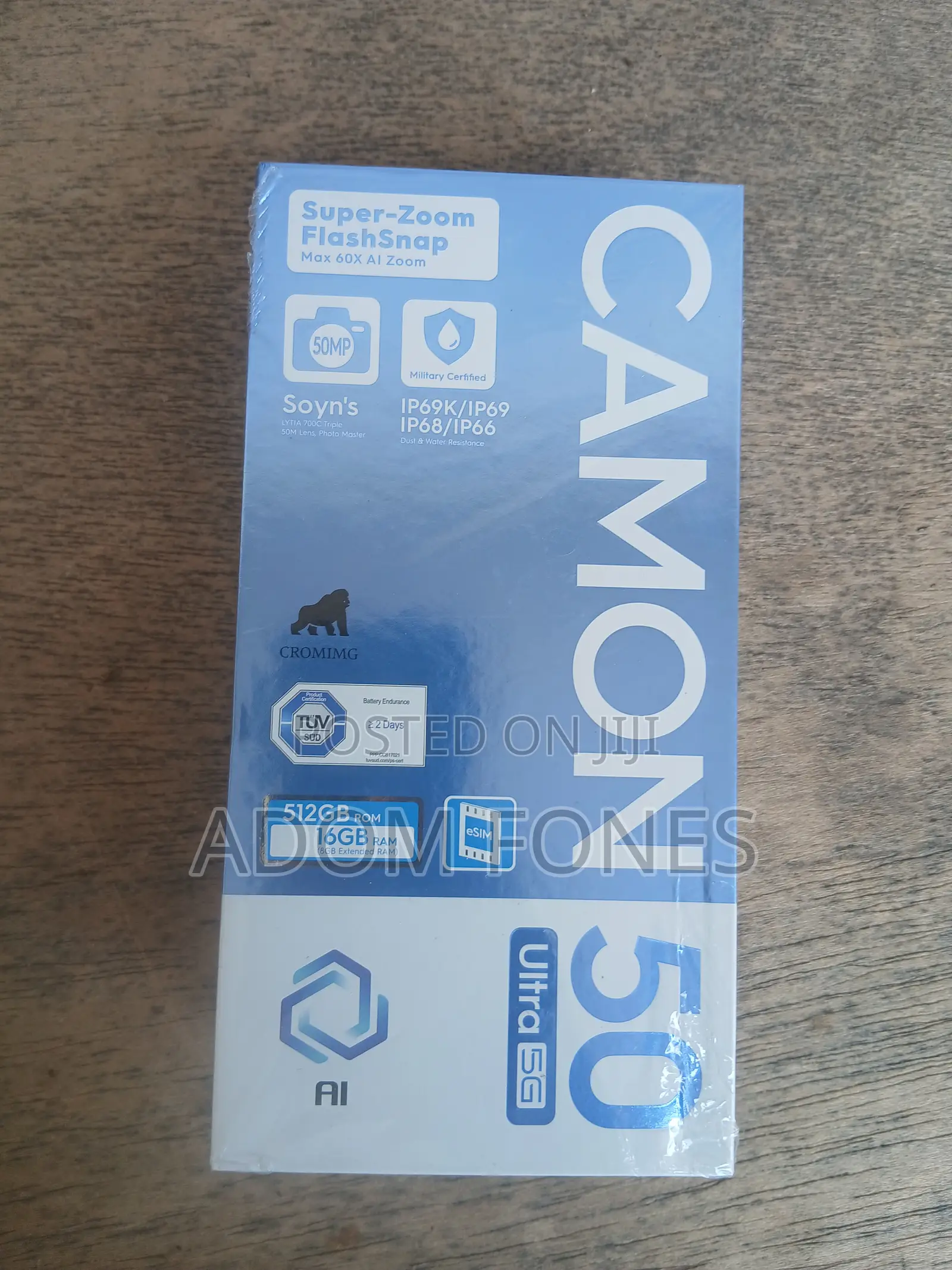 New Tecno Camon 50 Ultra 512 GB Orange