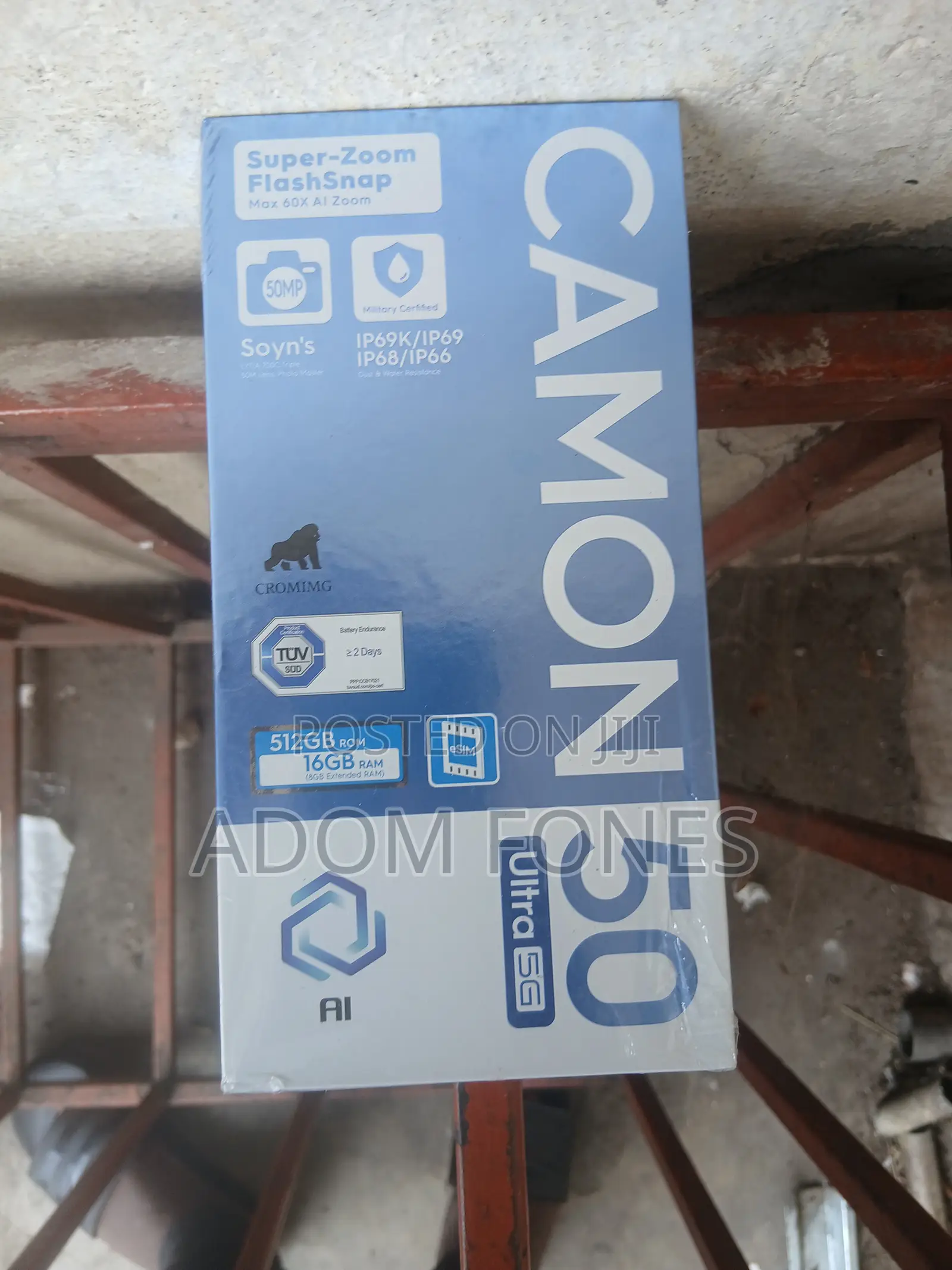 New Tecno Camon 50 Ultra 512 GB Orange
