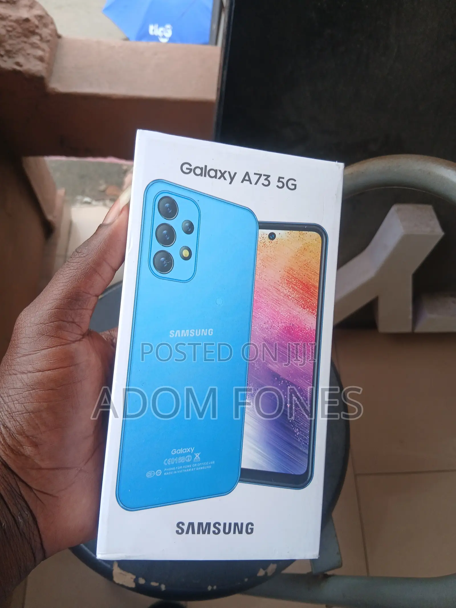 New Samsung Galaxy A73 5G 256 GB Black