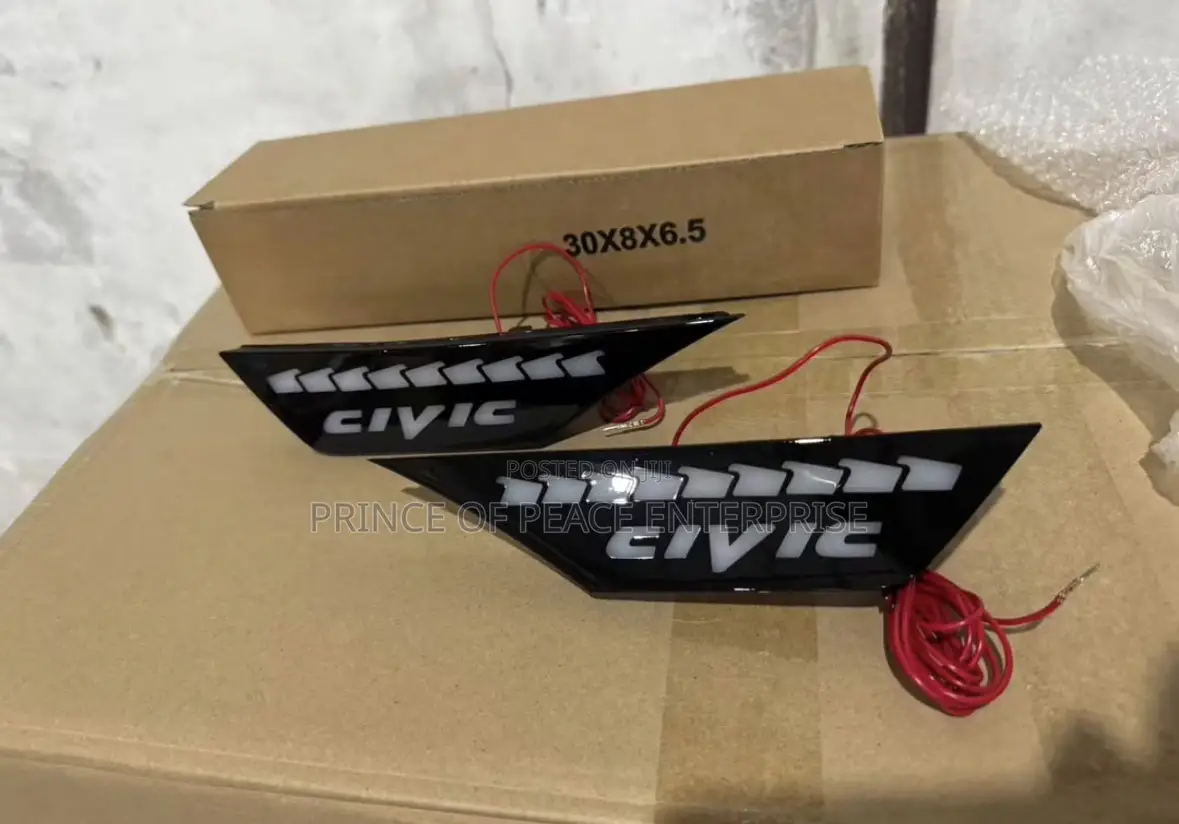 Honda Civic 2016 18 2020 2022 Fender Light New Pair