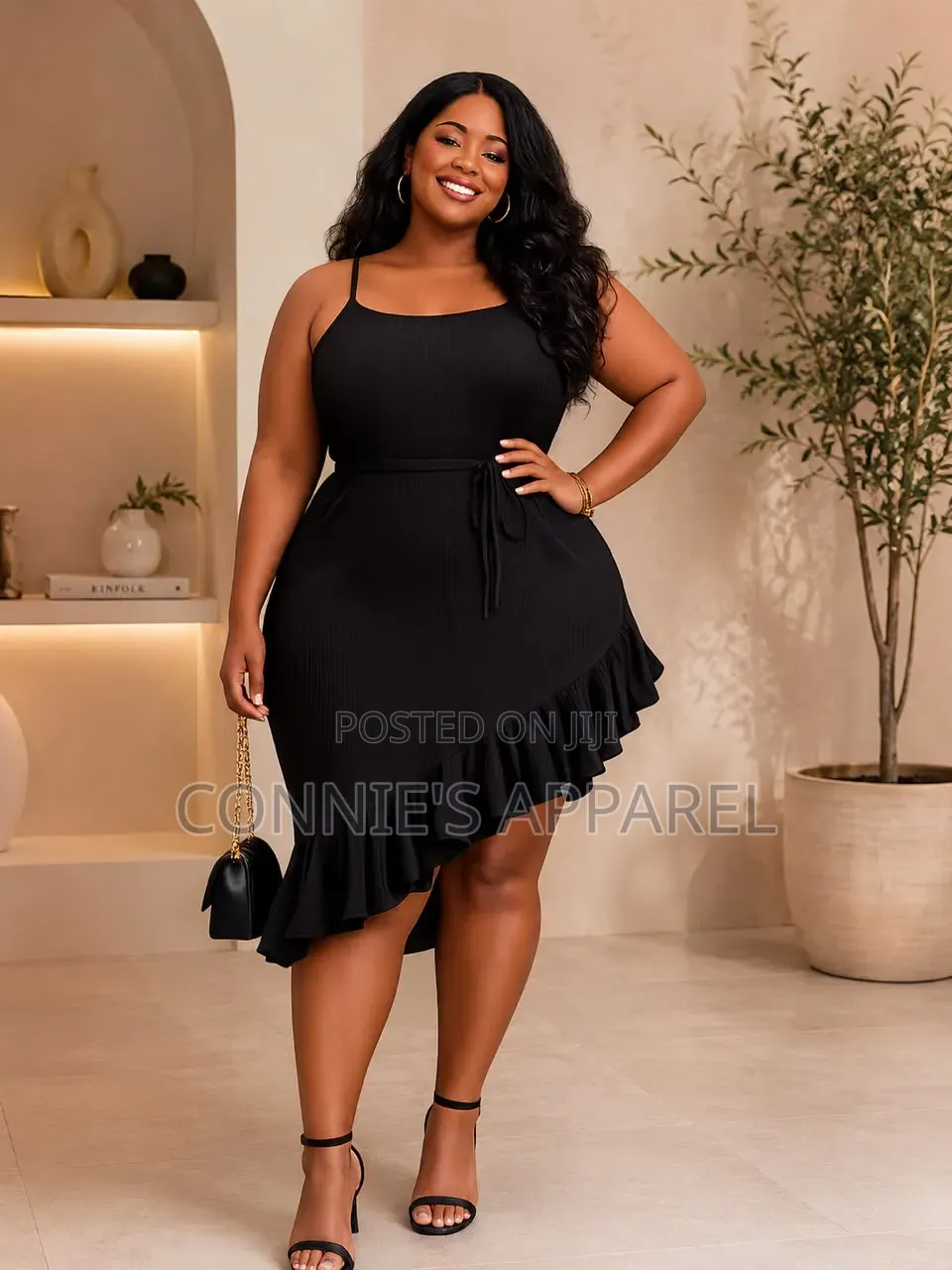 Branded Body Con Dress in Colours