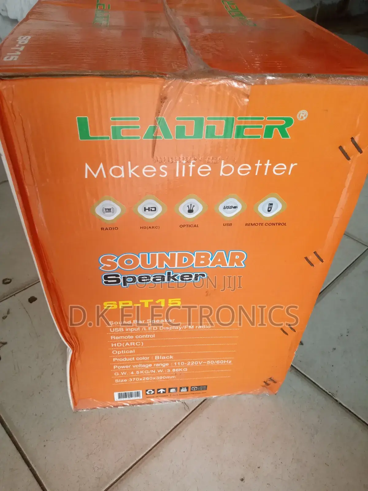 2026 New Leadder Sp-T15 Deep Bass Soundbar
