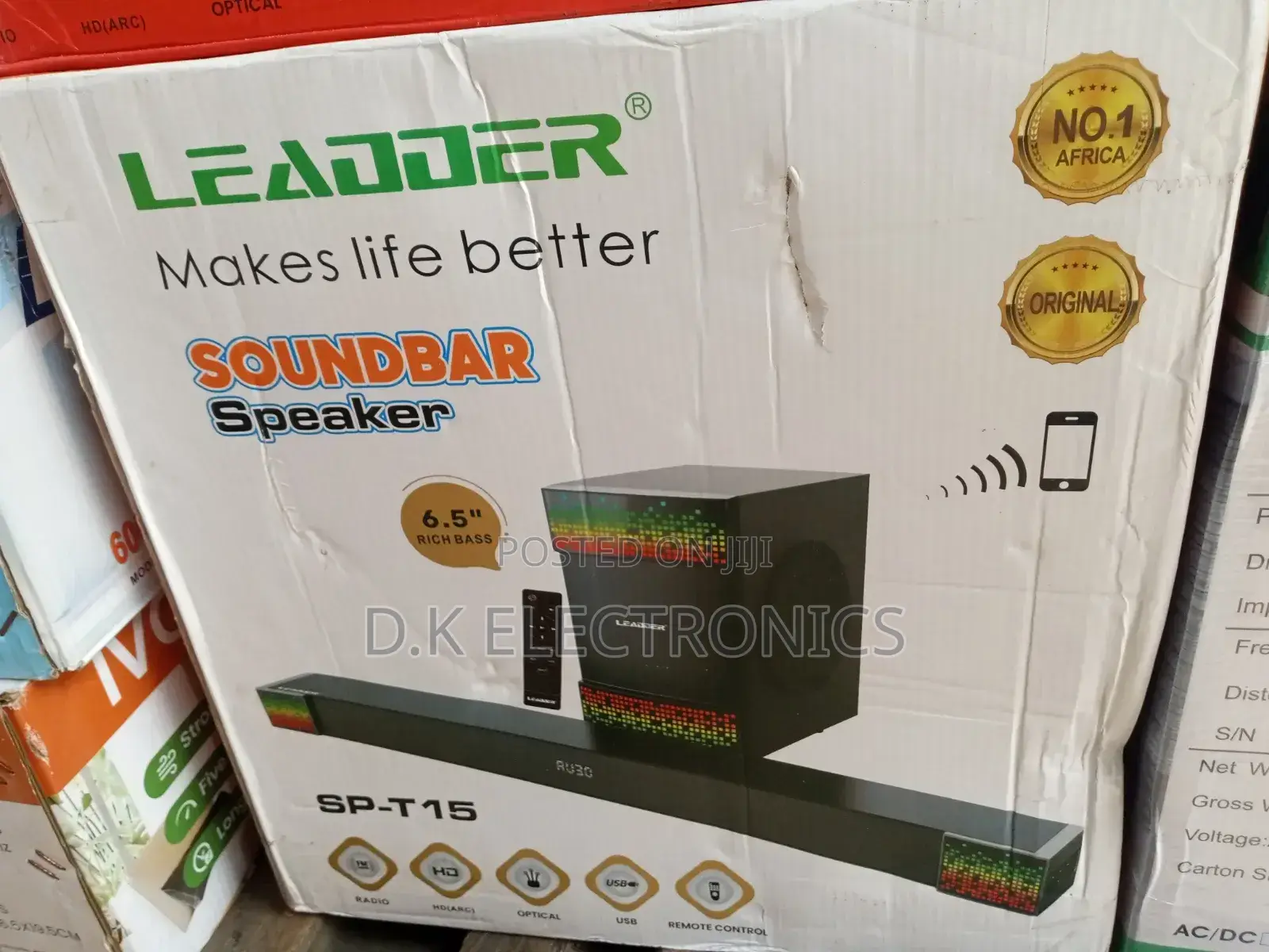 2026 New Leadder Sp-T15 Deep Bass Soundbar