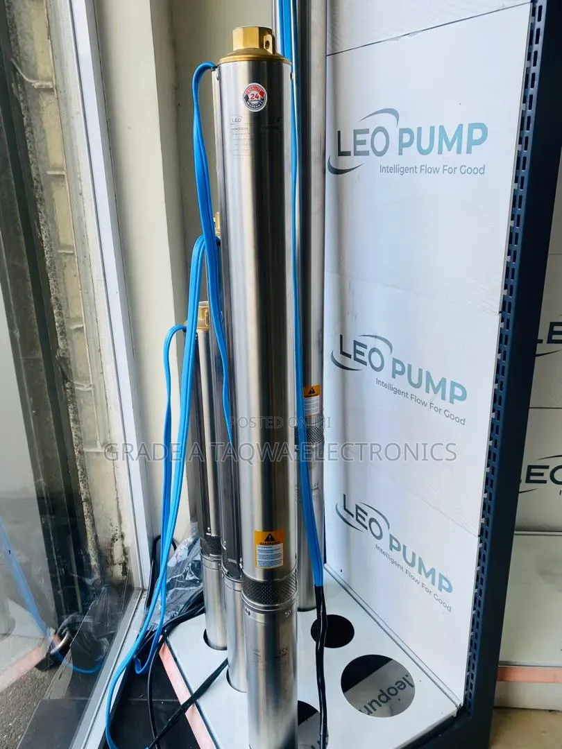 Water Solution,Leo 1.5hp Borehole Water Pump