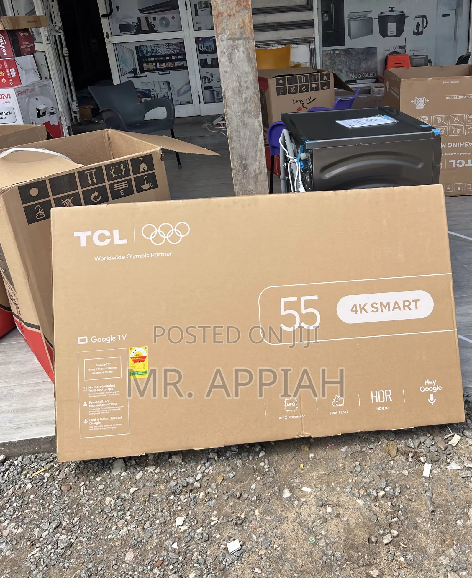 Extremely Quality TCL 55 Inch Uhd Smart Android Frameless Google Tv