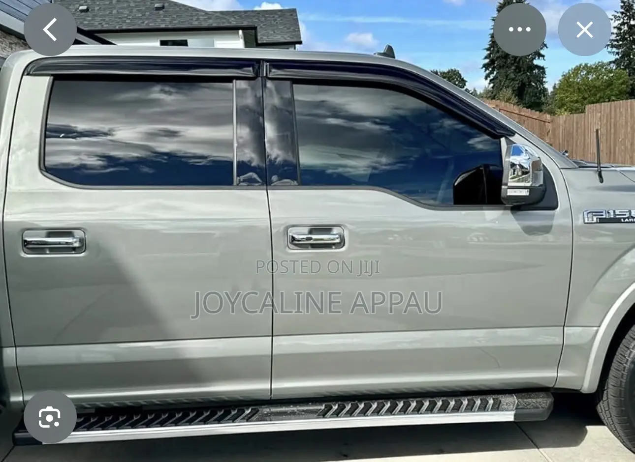 Ford F150/F150,1.5/F50/350/450/550 Door Shade/Rain Guard 2015 to 2026