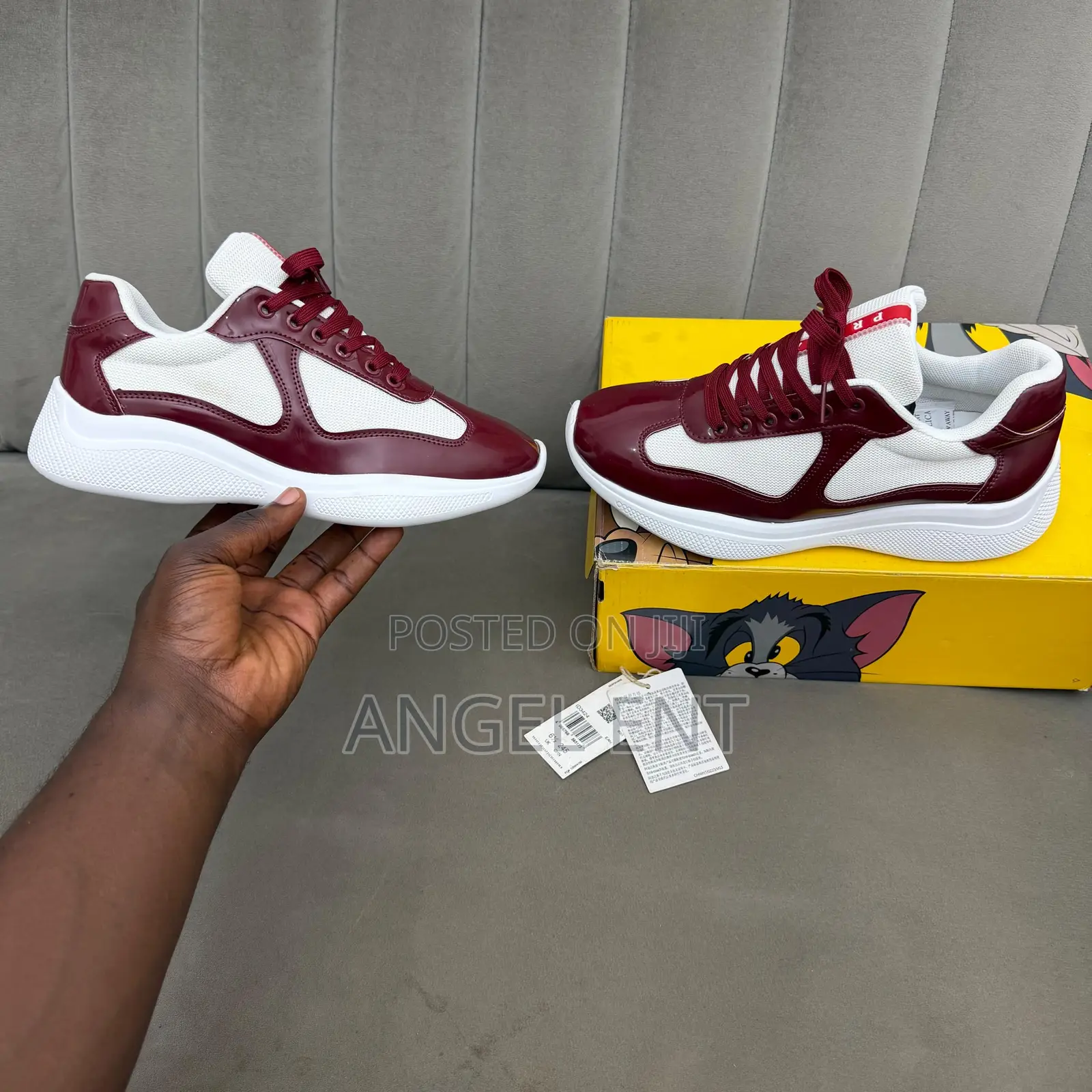 Prada America's Cup Sneakers Available (Location: Adum Kumasi)
