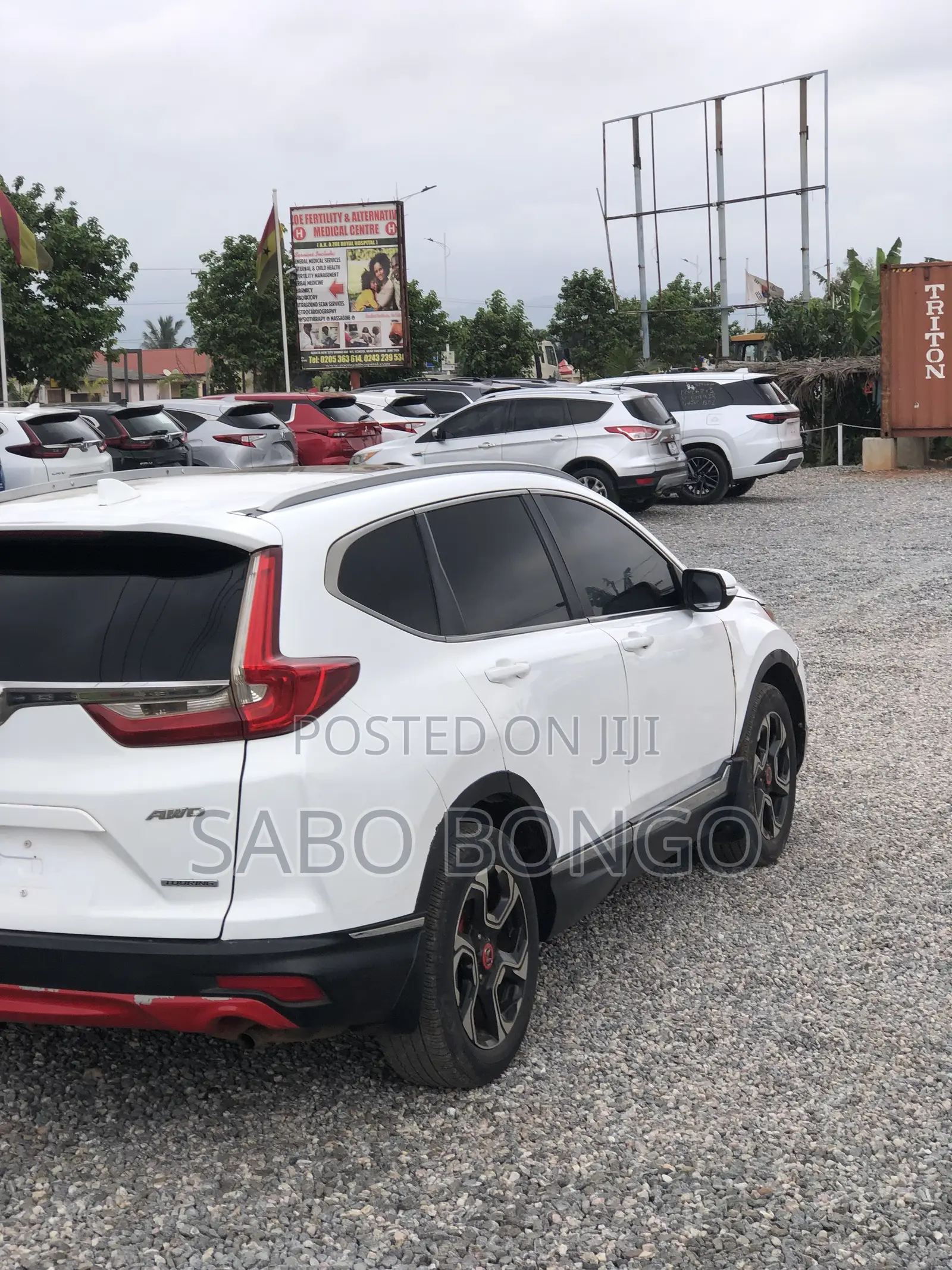 Honda CR-V Touring AWD 2019 White