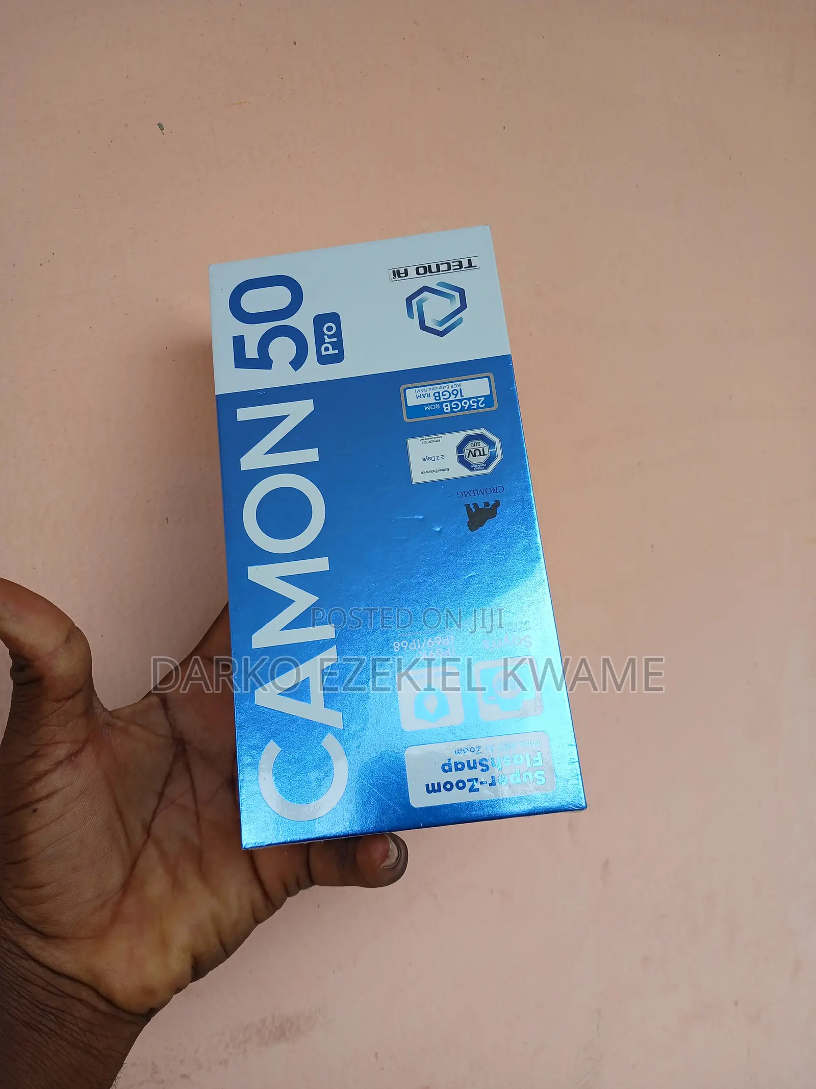 New Tecno Camon 50 Pro 256 GB Gray