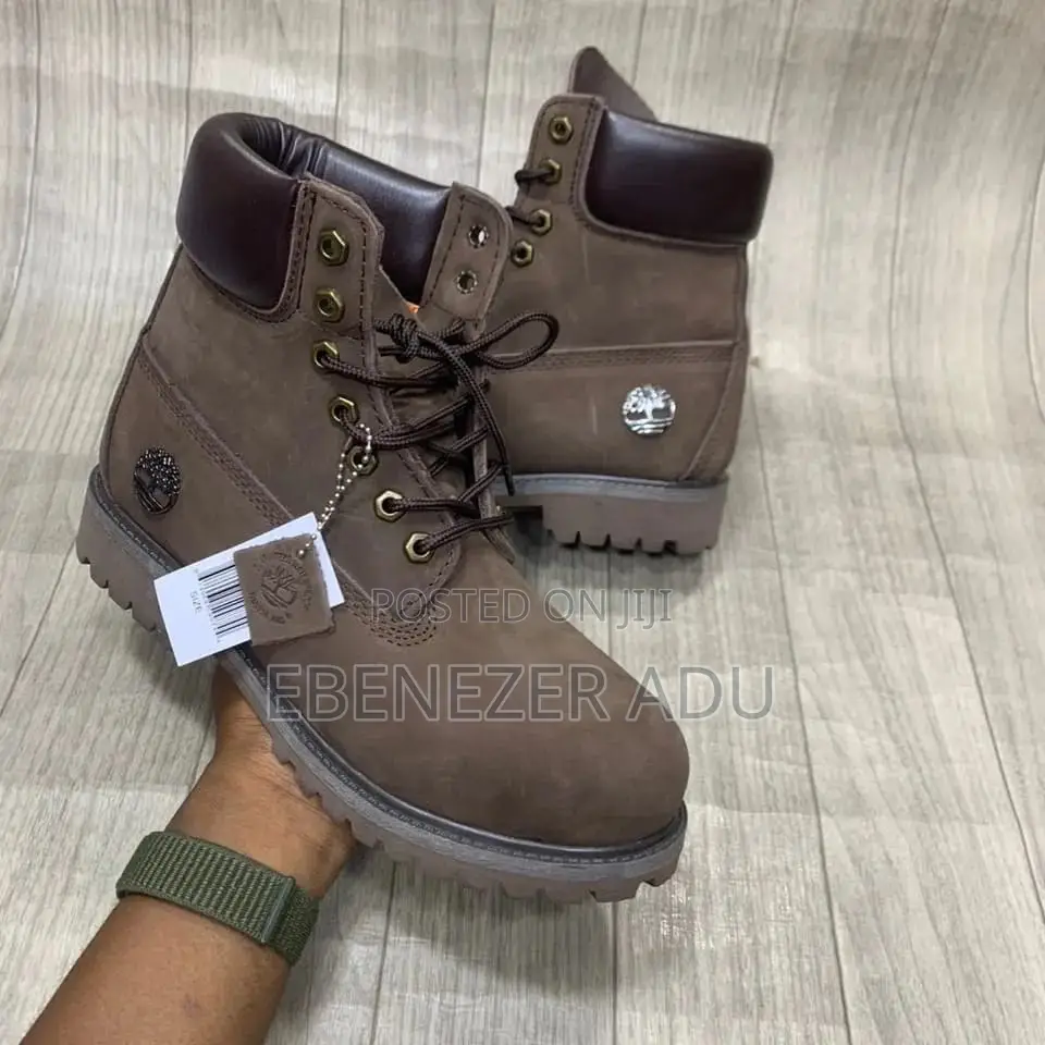 Timberland Rugged Leather Boots – Premium Comfort
