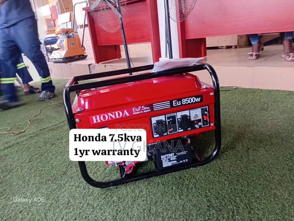 Honda 7.5kva Petrol Genset – Ideal for Commercial Residential 7.5kva