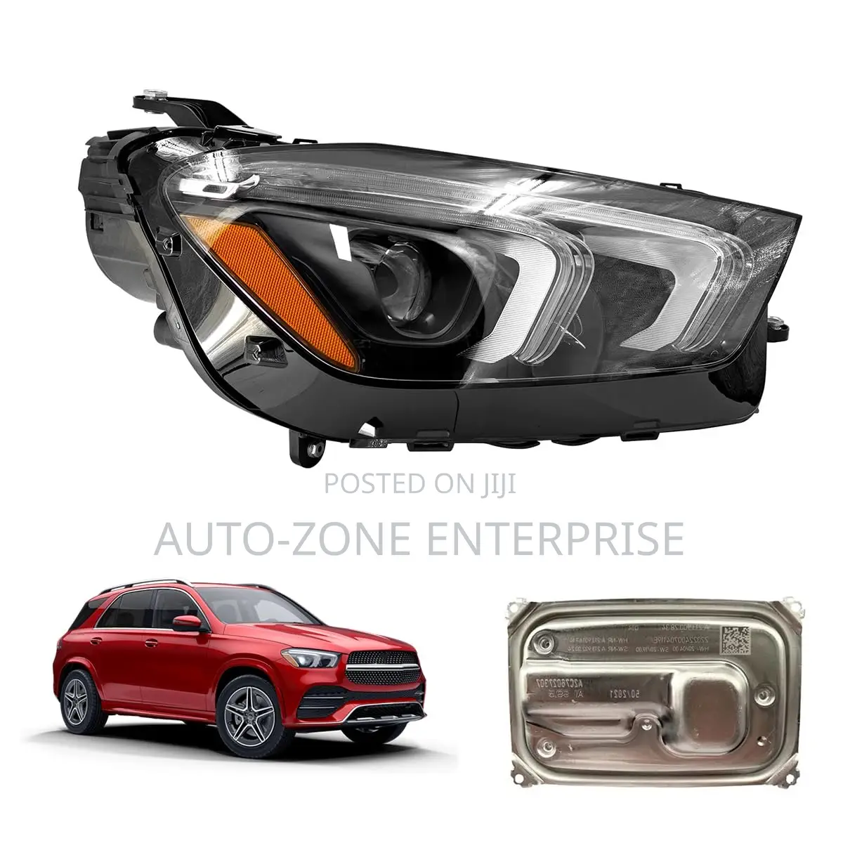 Mercedes Benz Gle 63 Headlight