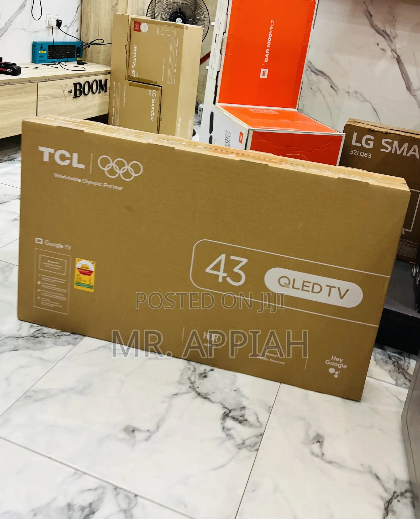 Premium TCL 43 Inch Smart Satellite Android (Black)