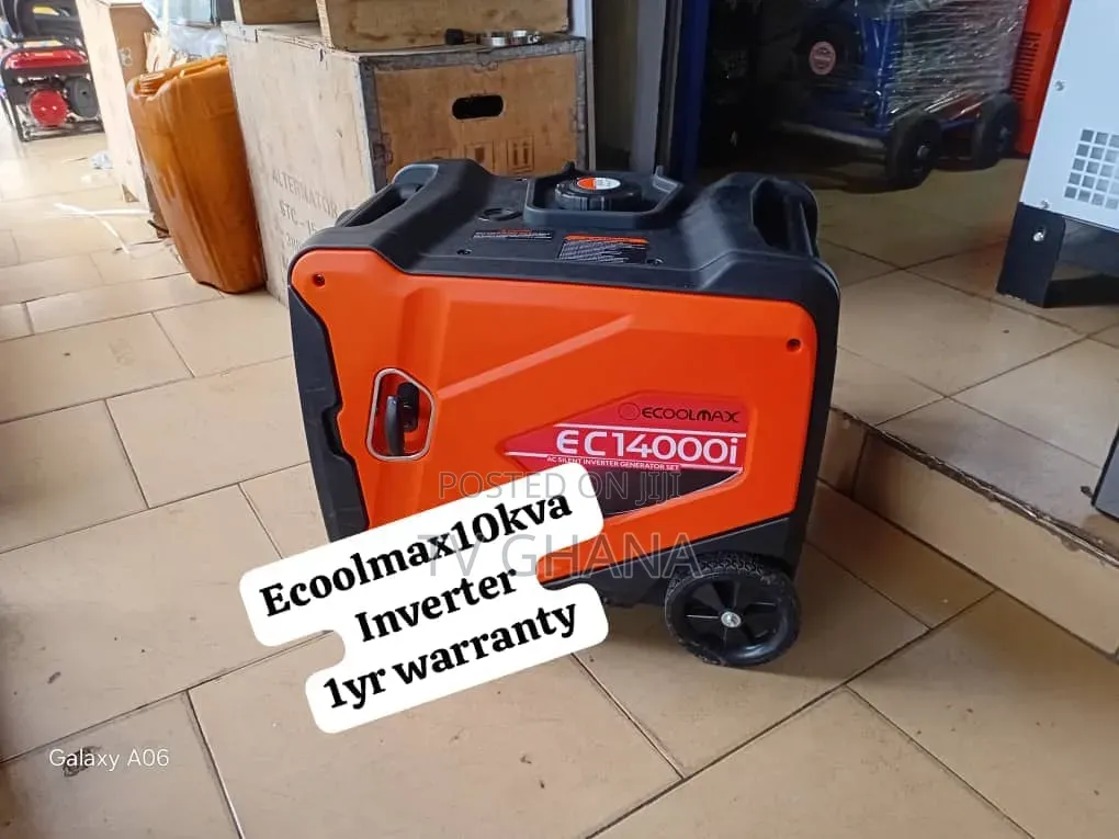 Ecoolmax 10kva Silent Inverter Generator – 14,000 Watts Petrol 10kva