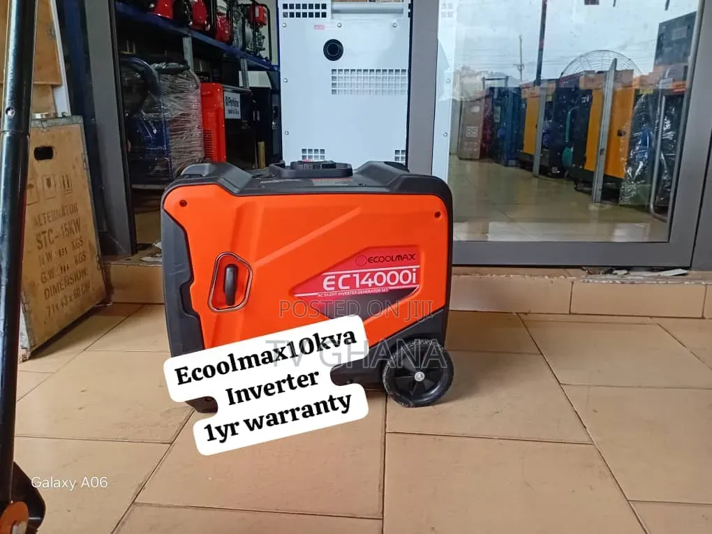 Brand New Ecoolmax 10kva 14kw Petrol Inverter Generator10kva
