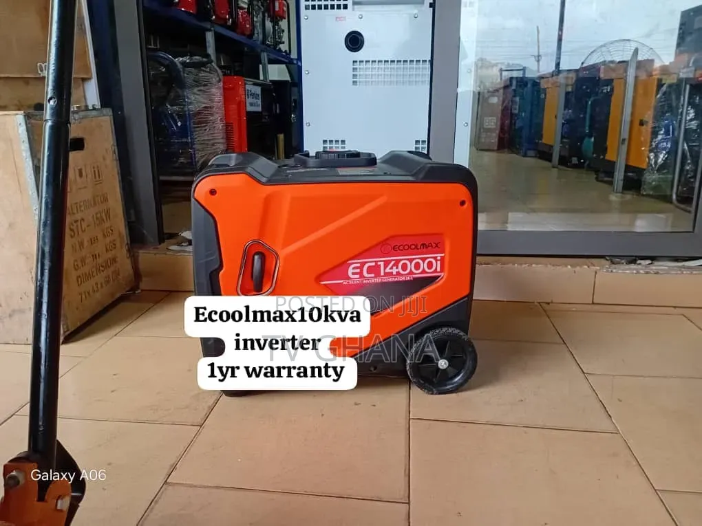Brand New Ecoolmax 10kva 14kw Petrol Inverter Generator10kva