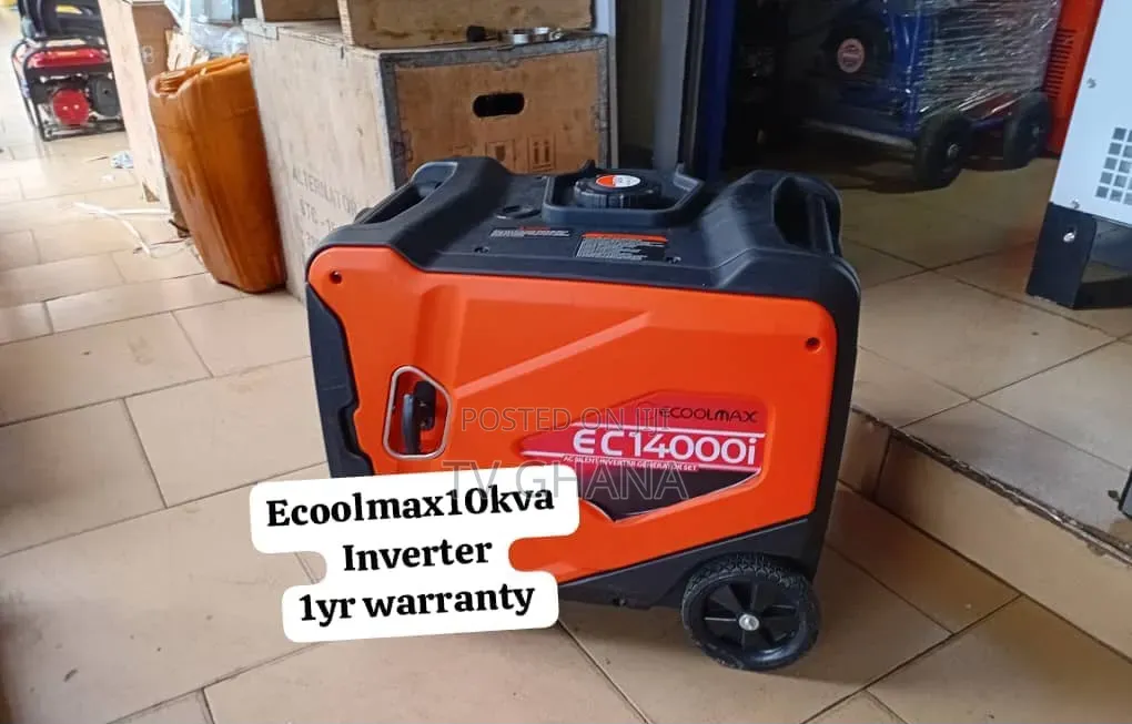 Ecoolmax 10kva 14,000w Silent Petrol Generator 10kva
