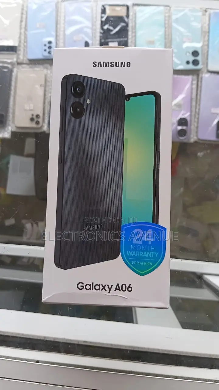 New Samsung Galaxy A06 64 GB Black
