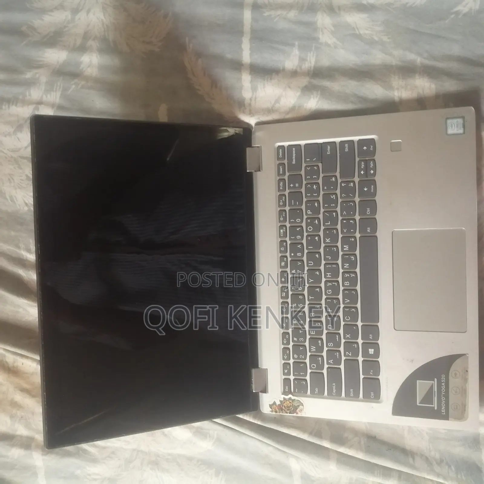 Laptop Yoga 8GB Intel SSHD (Hybrid) 500GB