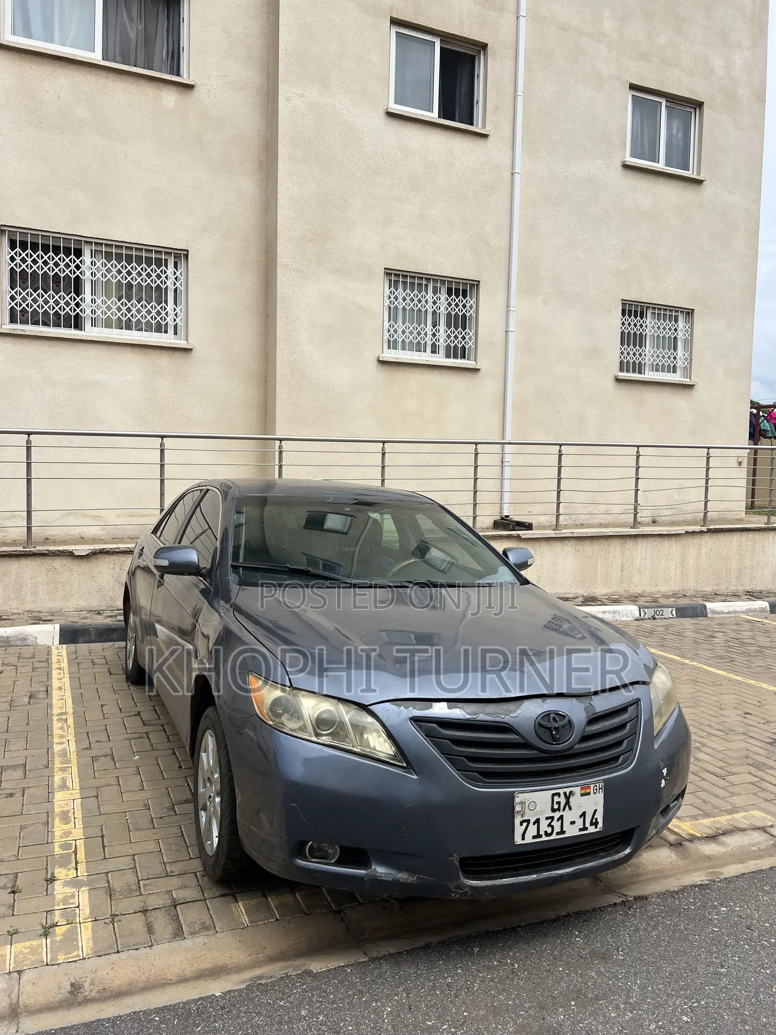 Toyota Camry 2.4 2008 Blue