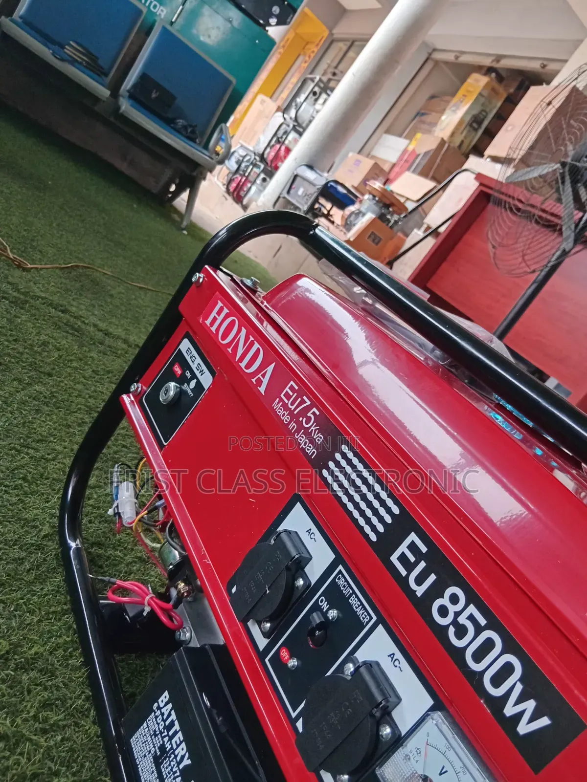 Honda 7.5kva Generator – Low Fuel Consumption